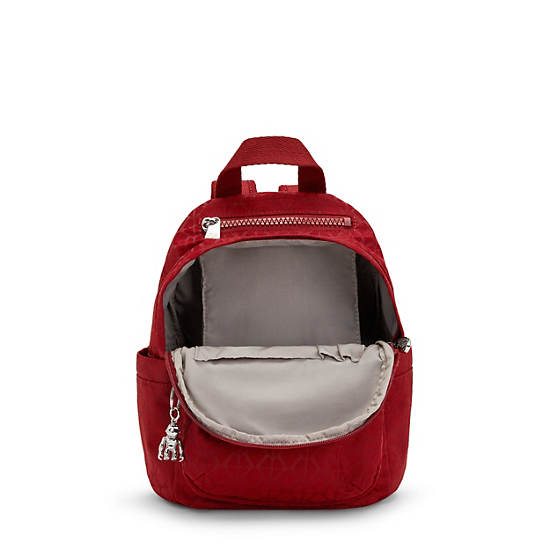 Kipling Delia Mini Rygsække Rød | DK 1564ZU